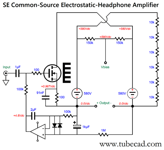SingleEnded Electrostatic Amplifiers